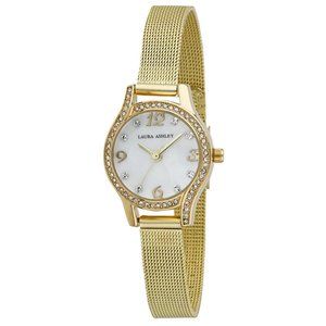 Laura Ashley Mini Mesh Bracelet Watch